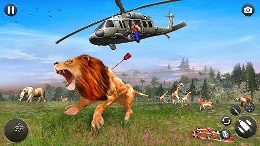 Animal Dino Hunter :New Hunting Games - Image screenshot of android app