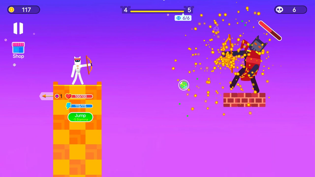 Archer Legends Duel - Gameplay image of android game