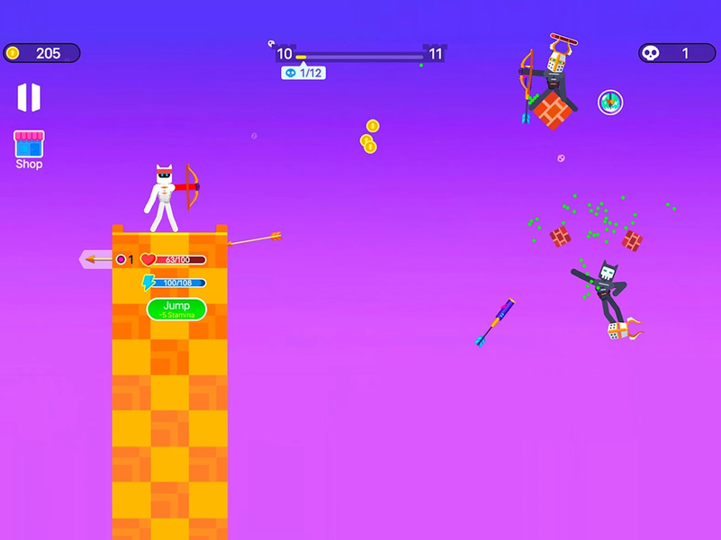 Archer Legends Duel - عکس بازی موبایلی اندروید