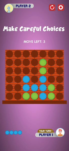 Connect In A Row Puzzle Solver - Image screenshot of android app