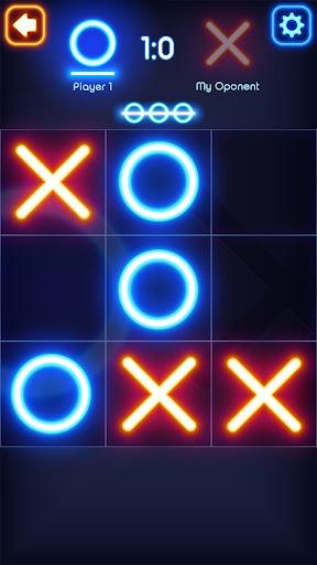 Tic Tac Toe Glow - عکس بازی موبایلی اندروید