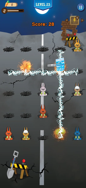 Whack a Bunny –Tap Hole Puzzle - عکس بازی موبایلی اندروید