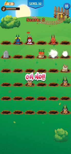 Whack a Bunny –Tap Hole Puzzle - عکس بازی موبایلی اندروید