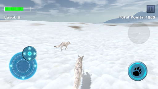 Arctic Wolf - Gameplay image of android game