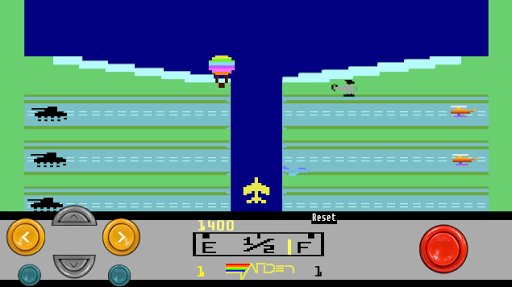 River Raid Atari 2600 gameplay - Jogos de Atari 