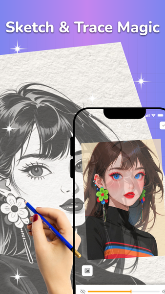 AR Drawing - Pencil Sketch Art - عکس برنامه موبایلی اندروید