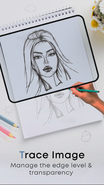 Draw Sketch & Trace - عکس برنامه موبایلی اندروید