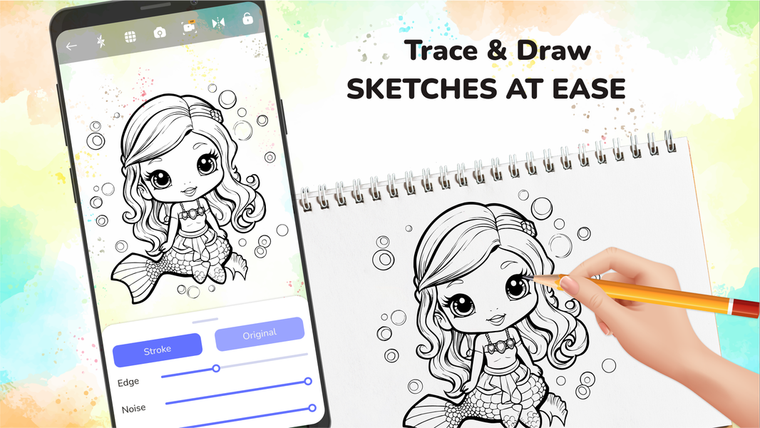 AR Draw Sketch & Paint - عکس برنامه موبایلی اندروید