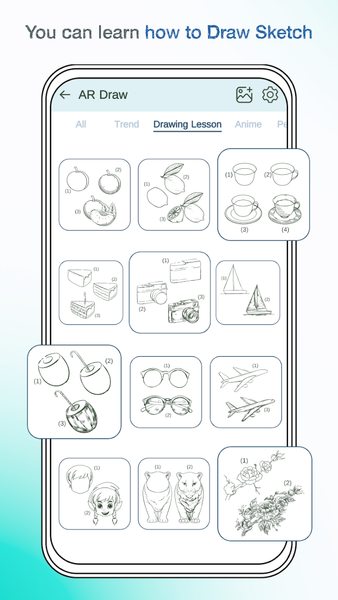 AR Draw Trace: Sketch & Paint - Image screenshot of android app