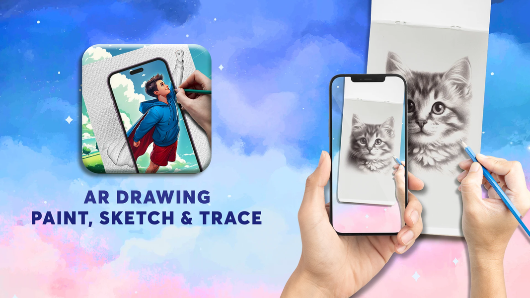 AR Draw Sketch: Paint & Trace - Image screenshot of android app