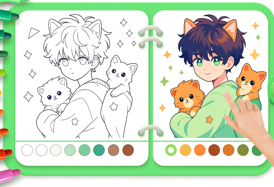 AR Anime Drawing: Sketch Trace - عکس برنامه موبایلی اندروید