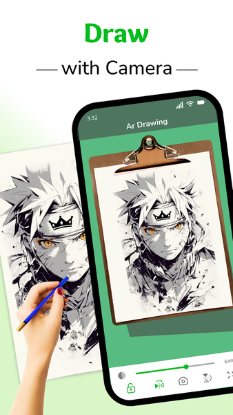 AR Anime Drawing: Sketch Trace - عکس برنامه موبایلی اندروید
