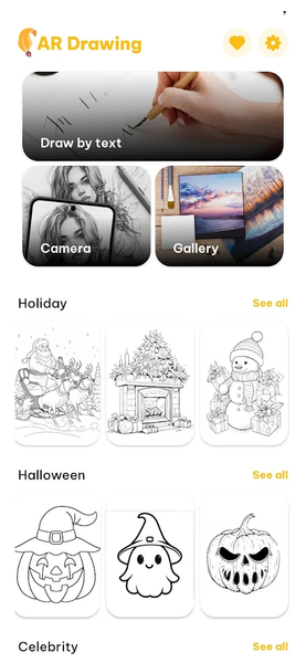AR Drawing: Art, Trace, Sketch - Image screenshot of android app