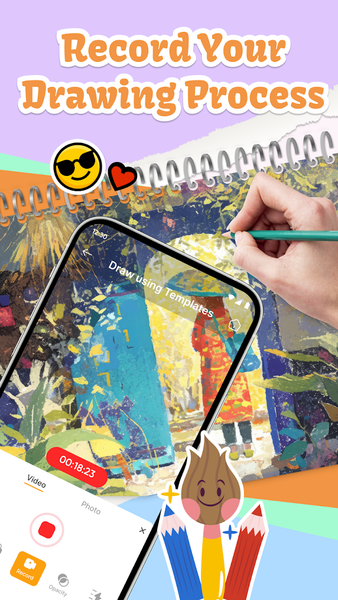 AR Drawing Anime: Sketch & Art - عکس برنامه موبایلی اندروید