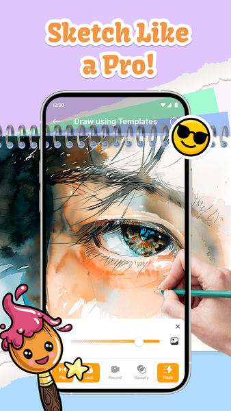 AR Drawing Anime: Sketch & Art - عکس برنامه موبایلی اندروید