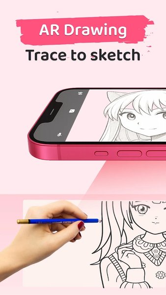AR Drawing: Draw Anime - عکس برنامه موبایلی اندروید