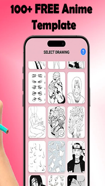 ARDraw - Anime Trace & Sketch - عکس برنامه موبایلی اندروید
