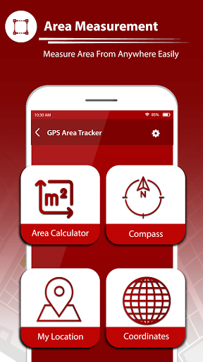 GPS Fields Area Measure App - عکس برنامه موبایلی اندروید