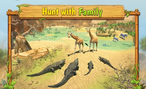 Crocodile Family Sim Online - عکس برنامه موبایلی اندروید