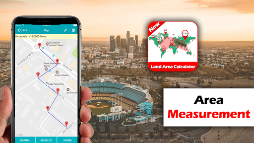 Distance Calculator Map Land Measurement - عکس برنامه موبایلی اندروید