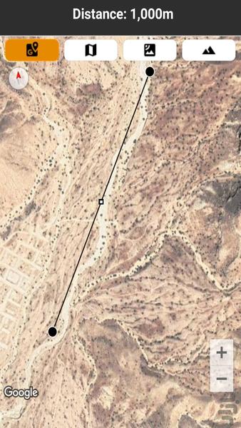 مساحت یاب - جی پی اس متراژ زمین 📏📱 - Image screenshot of android app