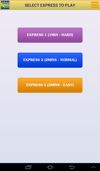 Math Express - عکس بازی موبایلی اندروید