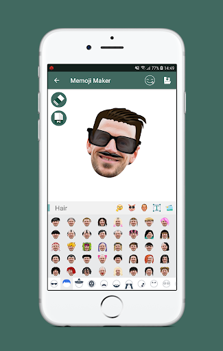 Memoji: Create emoji from your face - Image screenshot of android app