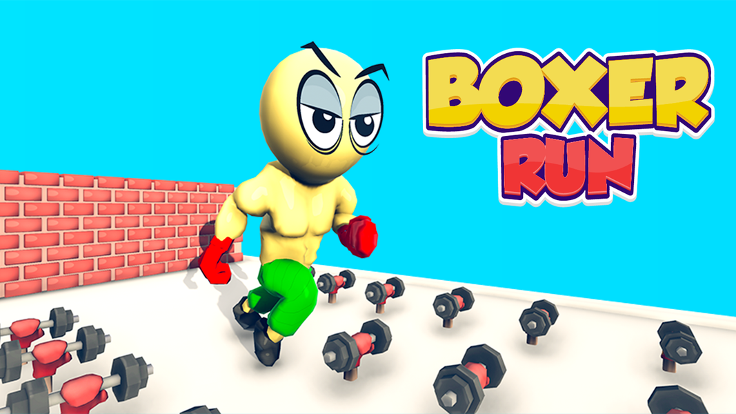 Boxer Run Race - Merge Games - Gameplay image of android game