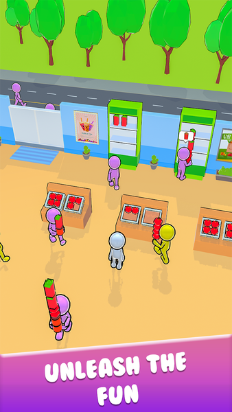 Mart Games & Mini Restaurant - Gameplay image of android game