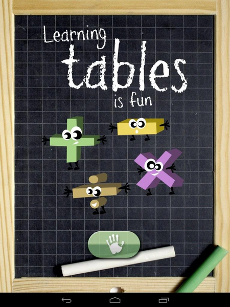 Learning tables is fun - عکس برنامه موبایلی اندروید