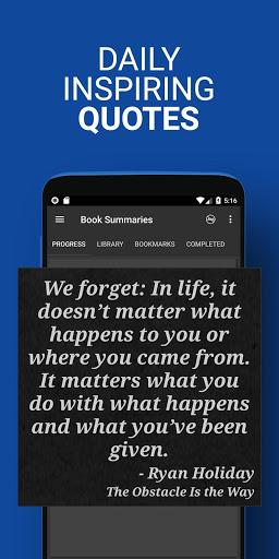 Self-Help Book Summaries - عکس برنامه موبایلی اندروید