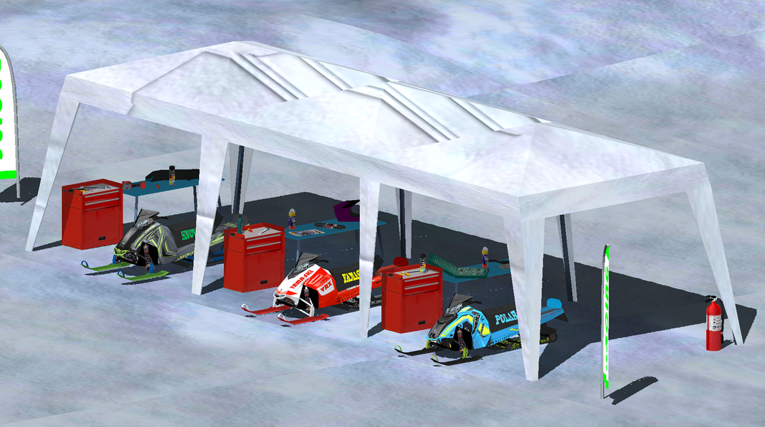 Snowmobile Cross VR - عکس برنامه موبایلی اندروید