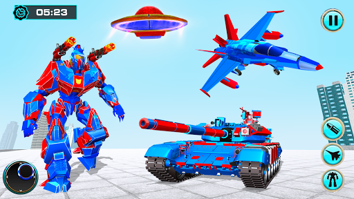 Multi Robot Tank War Games - Image screenshot of android app