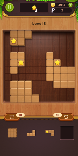 BlockPuz -Woody Block Puzzle - Gameplay image of android game