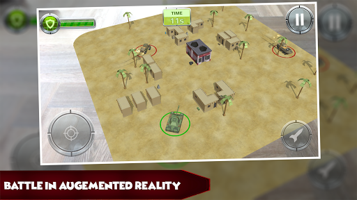 AR Tank Wars - Gameplay image of android game