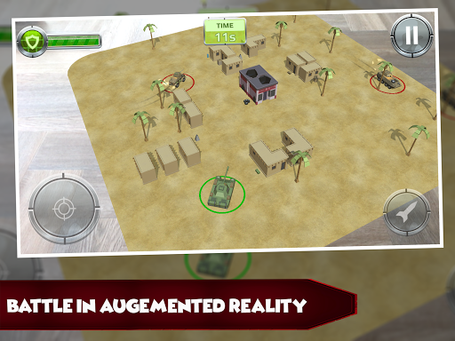 AR Tank Wars - Gameplay image of android game