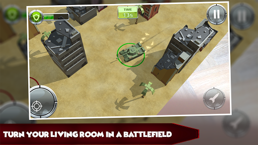 AR Tank Wars - Gameplay image of android game