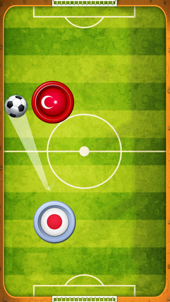 Air Hockey Soccer Tournament - Gameplay image of android game