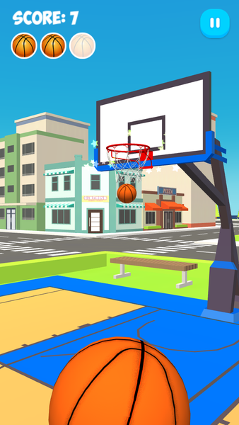Basketball Challenge ۳D - عکس بازی موبایلی اندروید