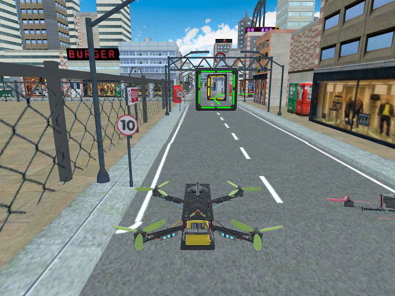 Drone Racing Cup 3D - Gameplay image of android game