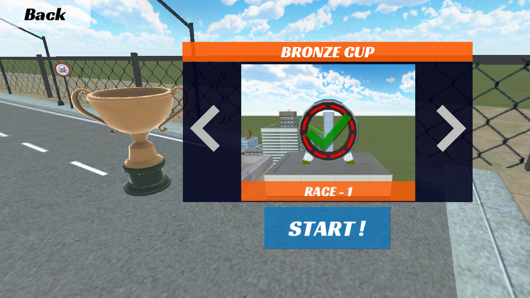 Drone Racing Cup 3D - Gameplay image of android game
