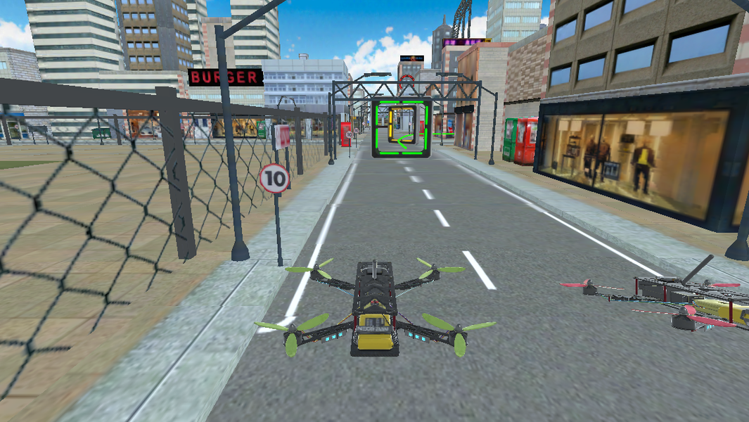 Drone Racing Cup 3D - Gameplay image of android game