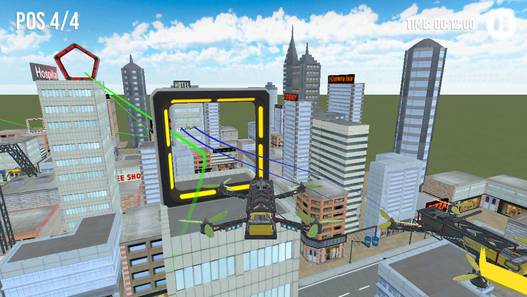 Drone Racing Cup 3D - عکس بازی موبایلی اندروید