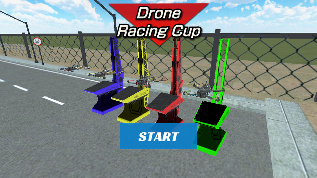 Drone Racing Cup 3D - عکس بازی موبایلی اندروید