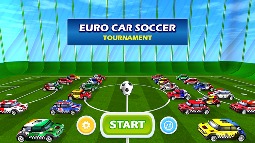 EURO CAR SOCCER TOURNAMENT 3D - Gameplay image of android game