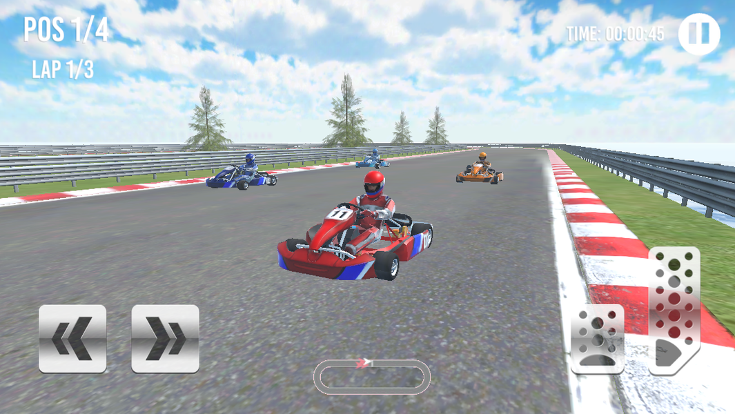 Go Kart Racing Cup 3D - عکس بازی موبایلی اندروید