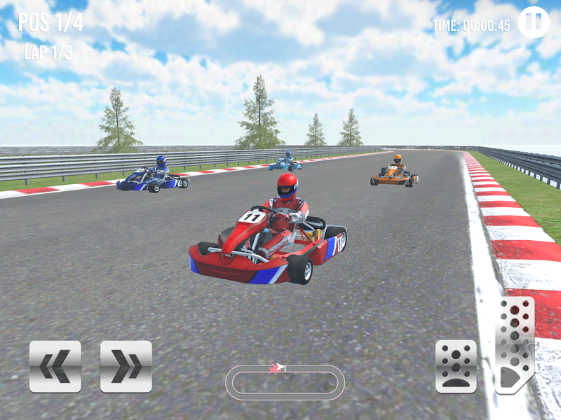 Go Kart Racing Cup ۳D - عکس بازی موبایلی اندروید