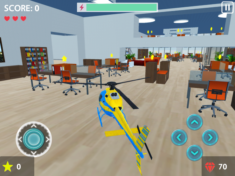 RC Helicopter Flight Simulator - Gameplay image of android game