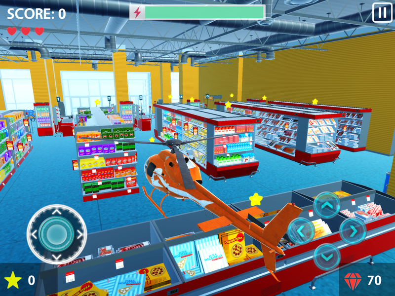 RC Helicopter Flight Simulator - Gameplay image of android game