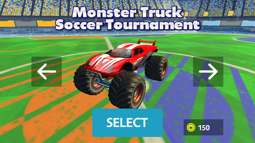 Monster Truck Soccer 3D - Gameplay image of android game